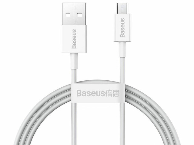 کابل شارژ سریع یو اس بی به میکرو یو اس بی یک متری بیسوس Baseus cable USB - micro USB fast charging cable 2A CAMYS-02