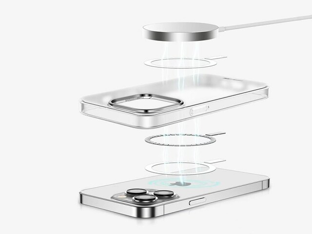 قاب مگ سیف مات آیفون 13 پرو گرین Green iphone 13 Pro Matte Magsafe Case