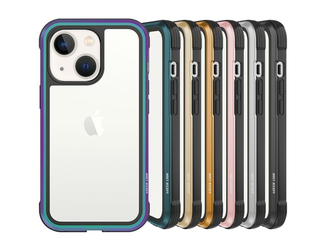 قاب محافظ آیفون 13 گرین Green iPhone 13 Hibrido Shield Case
