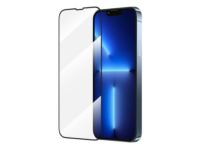 محافظ صفحه نمایش شیشه ای آیفون 13 پرو مکس گرین Green iphone 13 Pro Max 3D Forte Glass