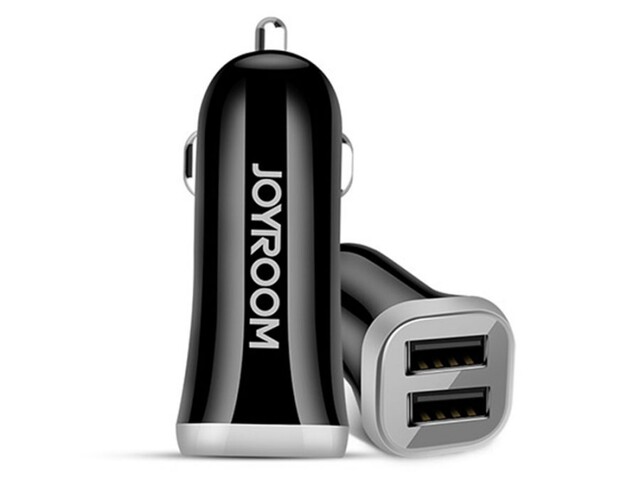 شارژر فندکی فست شارژ ماشین دو پورت جویروم C-M216