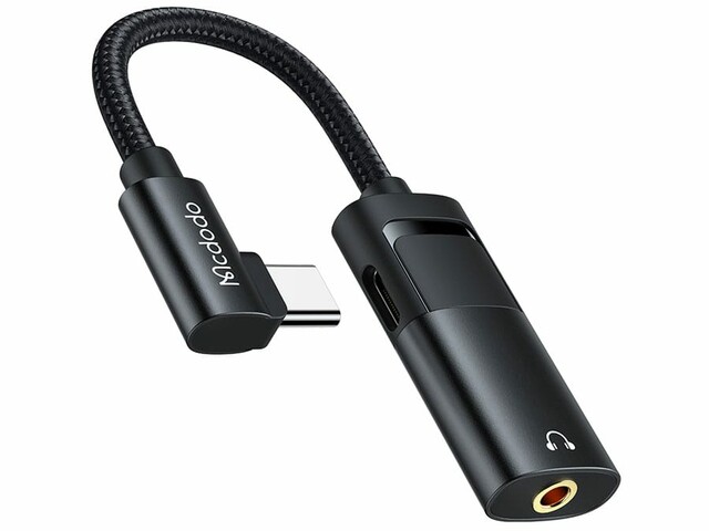 تبدیل صدا تایپ سی به تایپسی و جک 3.5 میلیمتری مکدودو MCDODO CA-188 Audio Cable