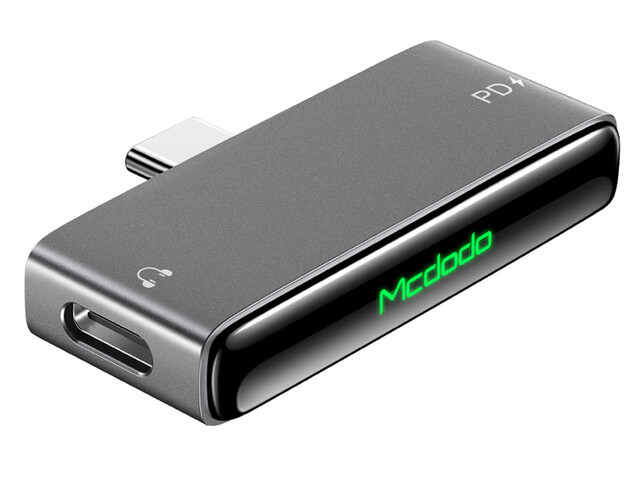 مبدل 1 پورت تایپسی به 2 پورت تایپسی مک دودو MCDODO CA-7670 Type-C to dual Type-C Converter