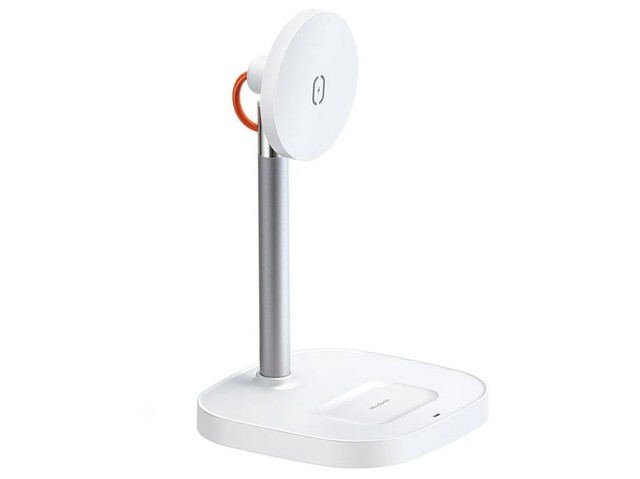 شارژر وایرلس و پایه نگهدارنده موبایل رومیزی برای سری آیفون 12 و ایرپاد مکدودو Mcdodo 2 In 1 15W Wireless Desktop Charger Stand CH-7340
