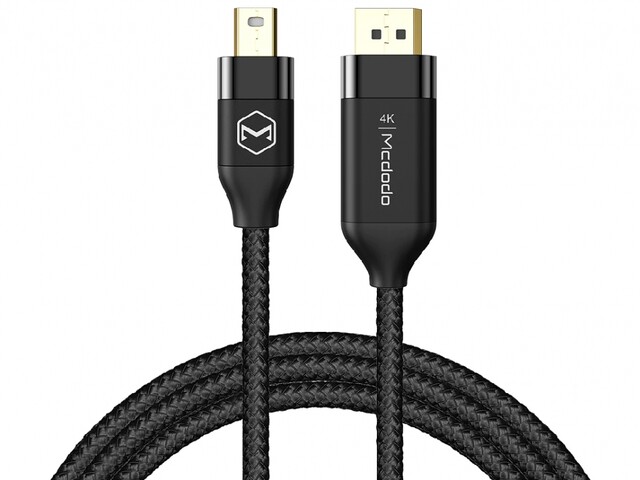 کابل تبدیل مینی دیسپلی پورت به دیسپلی پورت 2 متری مکدودو Mcdodo Mini DP To DP Cable 2M CA-8150
