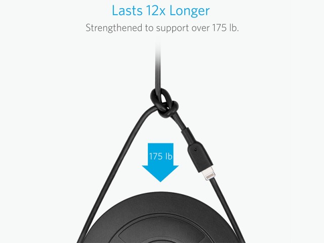 کابل تبدیل USB به Lightning انکر مدل A8432 PowerLine II به طول 0.9 متر