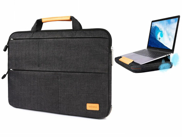 کیف لپ تاپ 15.4 اینچ ویوو قابل تبدیل به استند WiWU 15.4 Smart Stand Sleeve