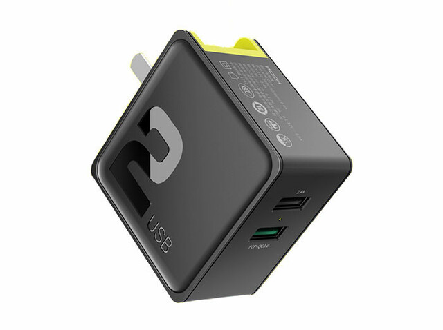 آداپتور شارژ سریع راک Rock Sugar Series QC3.0 Travel Charger