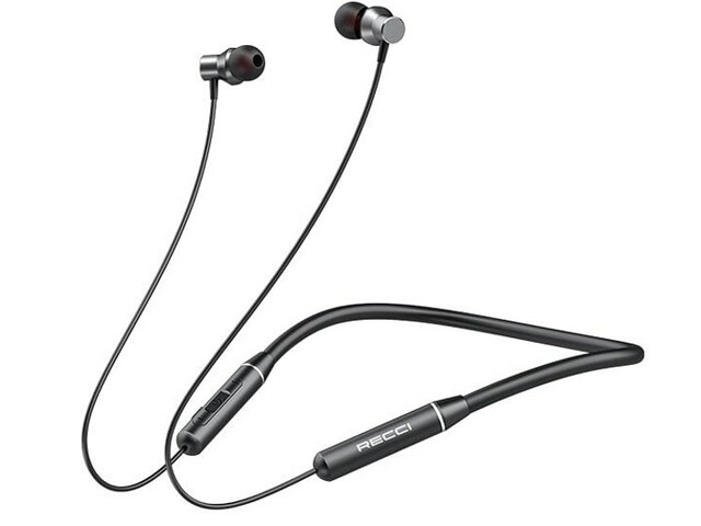 هندزفری بی سیم گردنی رسی Recci REP-W23 sport wireless neckband earphone