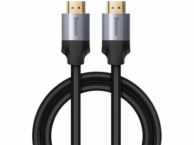 کابل اچ‌ دی ام‌آی 0.75 متری بیسوس Baseus HDMI 4KHD To 4KHD Adapter Cable WKSX000113