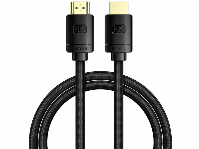 کابل اچ‌دی‌ام‌آی 1.5 متری بیسوس Baseus HDMI 8K to HDMI 8K Adapter Cable WKGQ040101