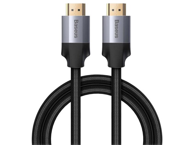 کابل اچ‌دی‌ام‌آی بیسوس یک متری Baseus Enjoyment Series 4KHD Male To 4KHD Male CAKSX-B0G