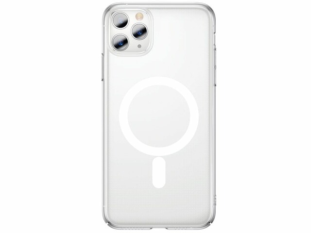 قاب کریستالی مگنتی آیفون 11 پرومکس 6.5 اینچ بیسوس Baseus Crystal Magnetic Phone Case ARJT001002