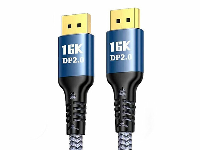 کابل دو سر دیسپلی پورت دو متری کوتسی با وضوح تصویر بالا 87403