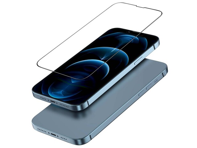 محافظ صفحه نمایش شیشه ای آیفون 13 پرو مکس گرین Green iphone 13 Pro Max 3D Armor Edge Glass