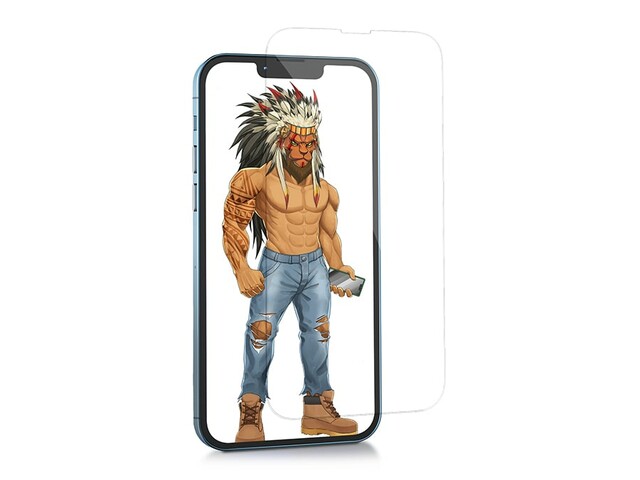 محافظ صفحه نمایش شیشه ای آیفون 13 پرو مکس گرین Green iPhone 13 Pro Max Clear Plus Full Transparent Glass