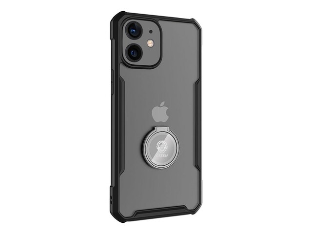 قاب محافظ حلقه دار آیفون 12 مینی گرین Green Stylishly Tough iphone 12 mini Shockproof Finger Ring Case