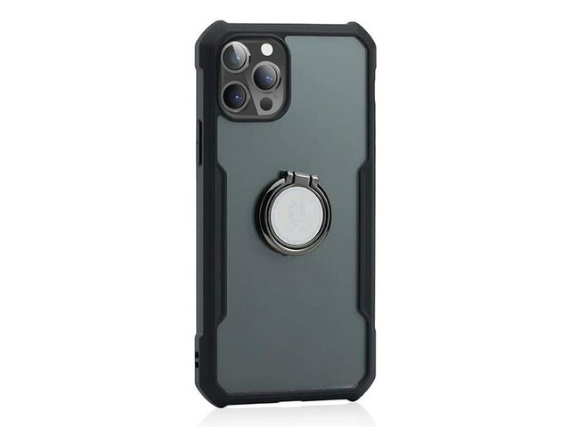 قاب محافظ حلقه دار آیفون 12 و 12 پرو گرین Green Stylishly Tough iphone 12/12 Pro Shockproof Finger Ring Case