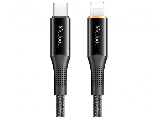 کابل شارژ سریع تایپسی به لایتنینگ 1.8 متری مکدودو Mcdodo PD20W Smart Indicator Light Fast Charging Data Cable CA-9962