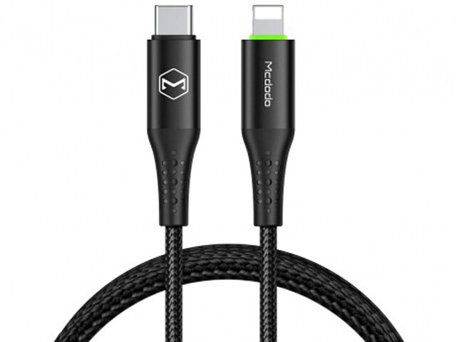 کابل شارژ سریع تایپسی به لایتنینگ 1.8 متری مکدودو Mcdodo Fast Charge 36W PD Data Cable CA-7361