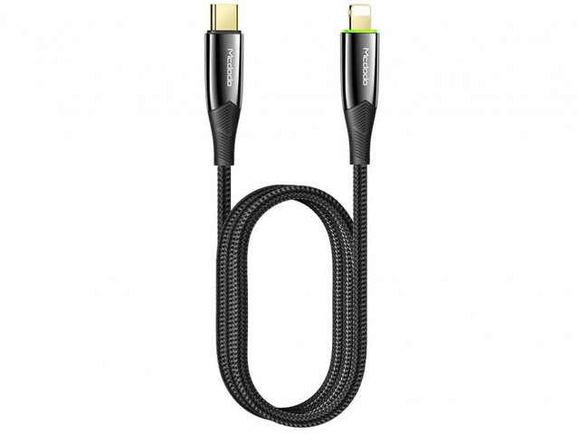 کابل شارژ سریع تایپسی به لایتنینگ 1.8 متری مکدودو Mcdodo Auto Power Off Cable For IPhone PD 20W CA-8563