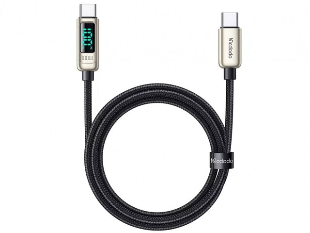 کابل شارژ تایپسی به تایپسی مکدودو Mcdodo Type-C To Type-C Data Cable 100W PD Fast Charge CA-8821