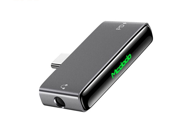 مبدل تایپ سی به جک 3.5 میلیمتری مک دودو  Mcdodo Audio Adapter Type C to Jack 3.5mm 60W CA-7660