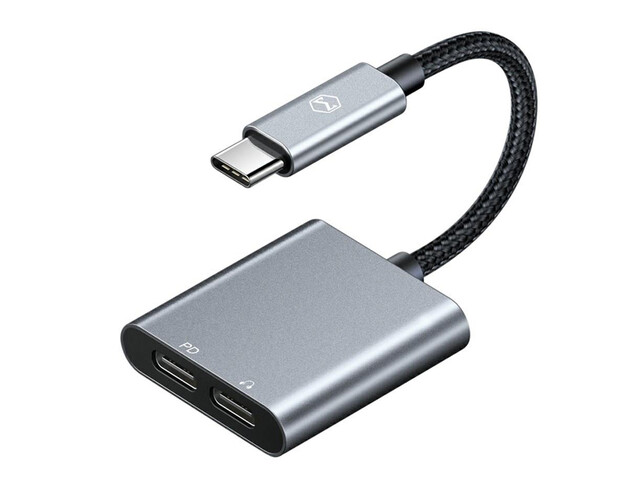 مبدل 1 به 2 تایپ سی مک دودو مدل Mcdodo Type C To Dual type C Audio Adapter CA-7550