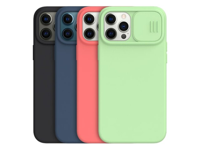 قاب سیلیکونی نیلکین آیفون ۱۲ پرو Nillkin Apple iPhone 12/12 Pro CamShield Silky magnetic silicone case