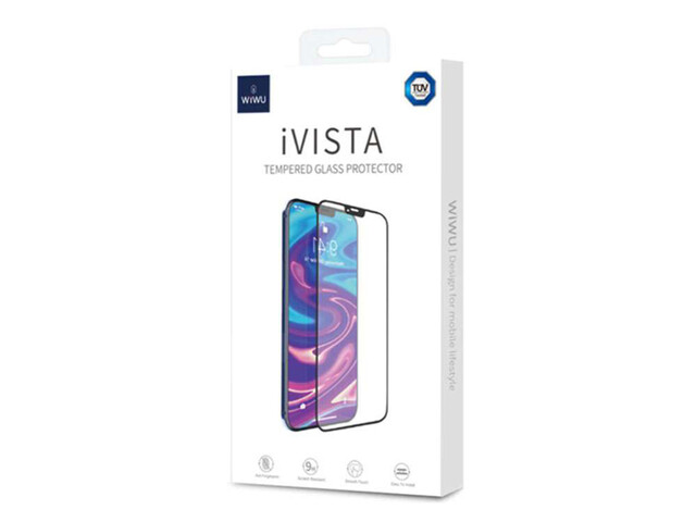 گلس گوشی آیفون 13 و 13 پرو شیشه حرارتی 6.1 اینچ ویوو WIWU IVISTA EASY INSTALL TEMPERED GLASS SCREEN PROTECTOR FOR IPHONE 13 6.1