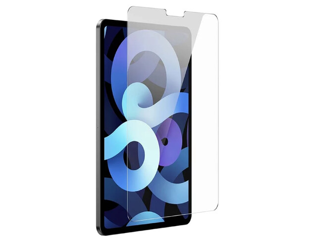محافظ صفحه نمایش شیشه‌ای آیپد ایر و آیپدپرو بیسوس Baseus SGBL021102 | Tempered glass 3D 0.3mm for Apple iPad 10.9 &#39;&#39; 11 &#39;&#39;