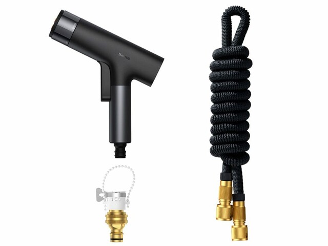 شلنگ 15 متری و نازل کارواش خانگی بیسوس Baseus GF4 Handheld Spray Nozzle CPYY010101