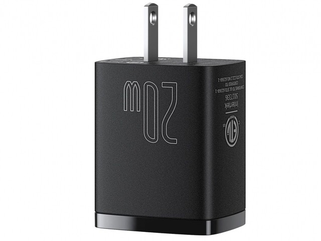 مینی فست شارژر دیواری بیسوس Baseus Compact Quick Charger U+C 20W US CCCXJ-A01
