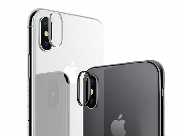 محافظ لنز و سوزن سیمکارت آیفون Coteetci Apple iphone X Camera Protection Ring