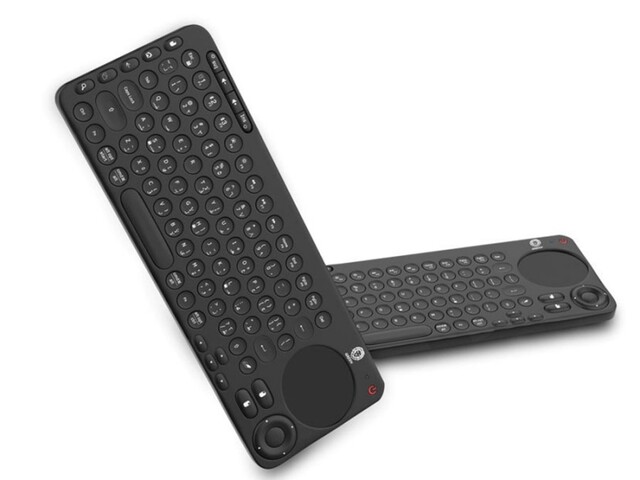 کیبورد بی سیم با تاچ پد دو زبانه گرین Green Dual Mode Portable Wireless Keyboard with Touch Pad