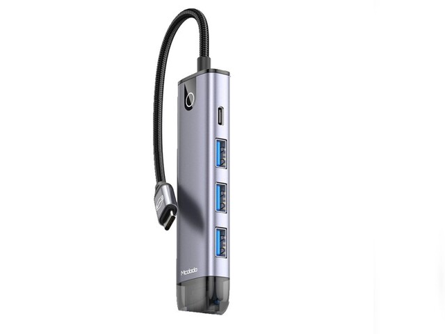 هاب شارژر تایپ سی 5 پورت مک دودو Mcdodo HU-775 5in1 USB-C HUB