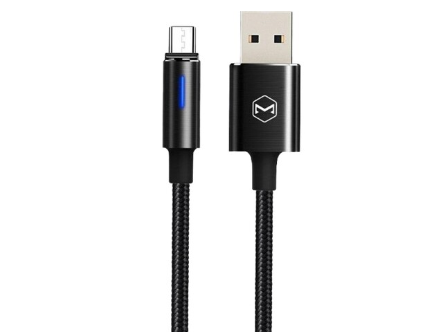 کابل هوشمند شارژ و انتقال داده میکرو یو اس بی مک دودو Mcdodo CA-616 Auto Disconnect Data Cable MicroUSB 1.5M