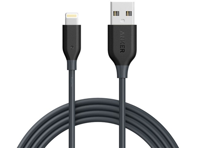 کابل تبدیل USB به Lightning انکر مدل A8122 PowerLine Plus به طول 1.8 متر