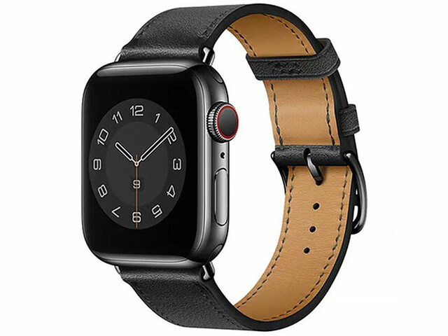 بند چرم اپل واچ 42، 44، 45 میلی‌متری ویوو wiwu Attelage watch band 42/44/45