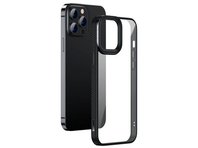 قاب محافظ آیفون 13 پرو مکس بیسوس Baseus iPhone 13 Pro Max Air Armor Pro Crystal Case