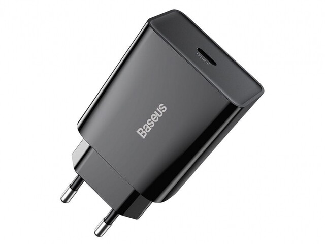 شارژر دیواری سریع مینی بیسوس Baseus Speed Mini Quick Charger USB-C 20W PD CCFS-SN01