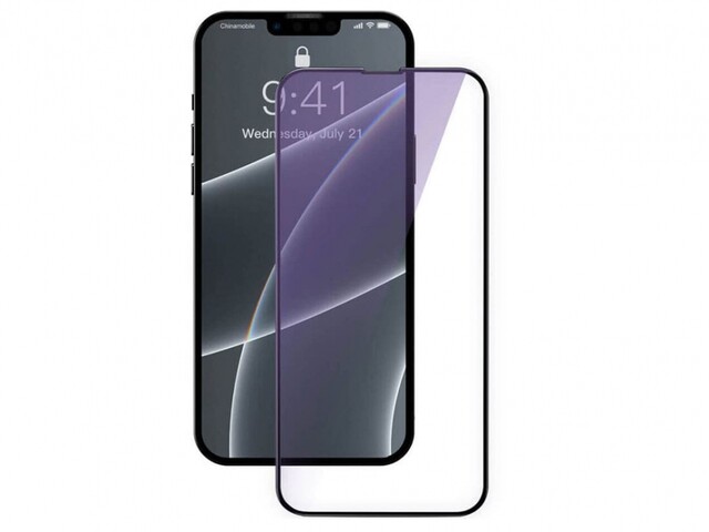 محافظ صفحه نمایش شیشه‌ای پک دوتایی بیسوس Baseus Tempered glass 0.3mm for iPhone 13/13 Pro SGQP010401