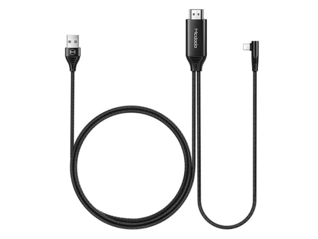 کابل مبدل لایتنینگ به اچ دی ام آی مک دودو Mcdodo CA-640 Lightning to HDMI Data Cable 2m