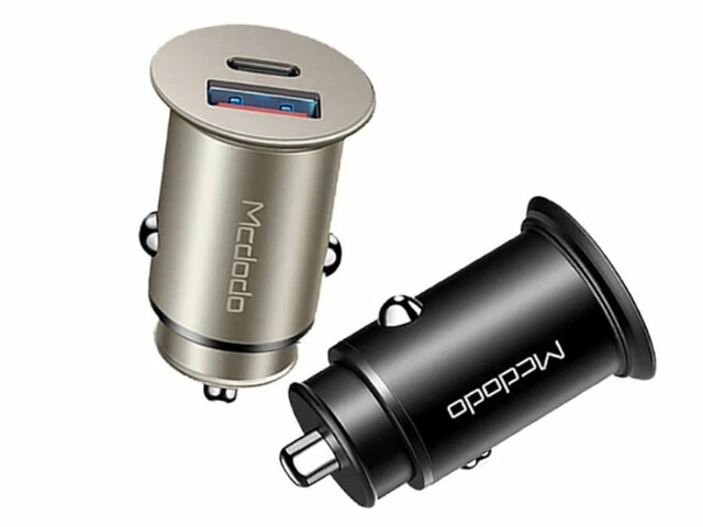 شارژر فندکی فست شارژ ماشین دو پورت مک دودو CC-656
