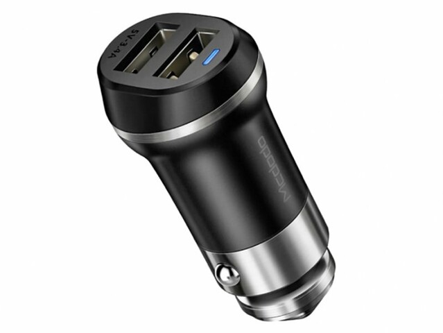 شارژر فندکی فست شارژ ماشین دو پورت مک دودو CC-5351