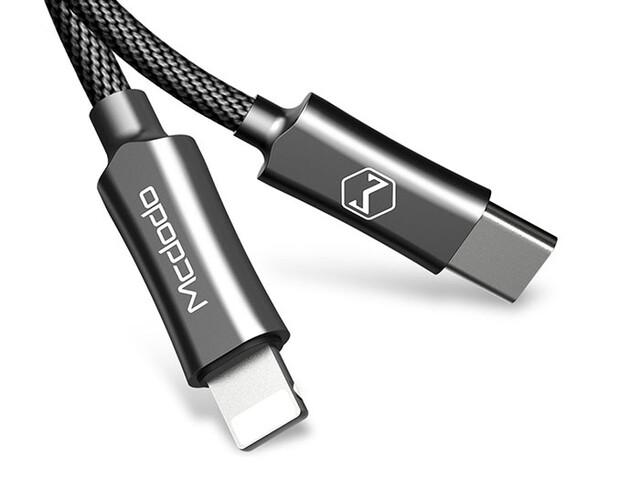 کابل شارژ تایپ سی به لایتنینگ Mcdodo Type-C to Lightning 1.2M