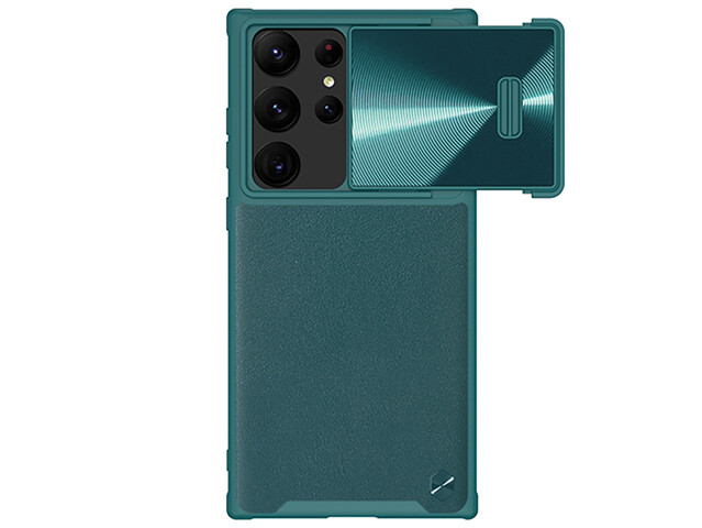 قاب محافظ سامسونگ گلکسی اس 23 اولترا نیلکین Nillkin Samsung Galaxy S23 Ultra CamShield Leather Case S