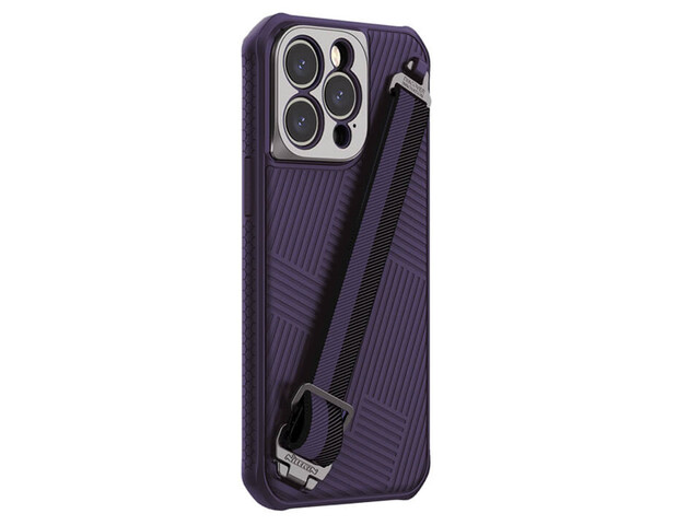 قاب محافظ مگ سیف بنددار نیلکین برای گوشی آیفون 14 پرومکس Nillkin Apple iPhone 14 Pro Max Strap Magnetic Case