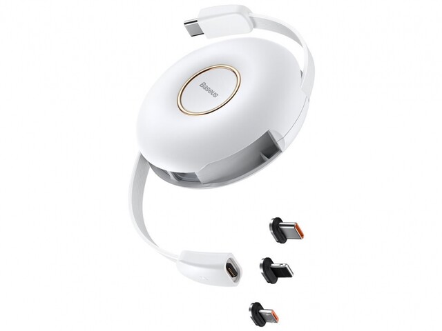 کابل شارژ سریع مگنتی سه سر بیسوس Baseus Magnetic USB 20W Cable 1m CAMLC-01