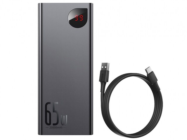 پاوربانک شارژ سریع بیسوس Baseus Adaman Metal Digital Display 65W 20000mAh